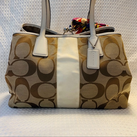 Coach F13533 Carryall signature shoulder bag - Picture 3 of 7
